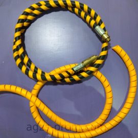 Оплетка шланга пластиковая Ду12 (желтая) Шланги и рукава 